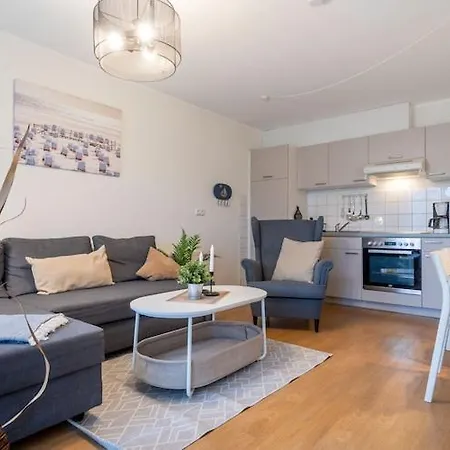 In St Peter-ording With Terrace, Cleaning Included